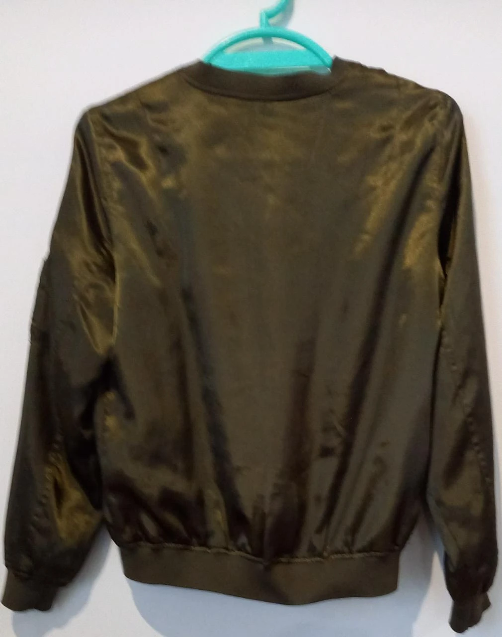 Bomber de media temporada color caqui – photo 6